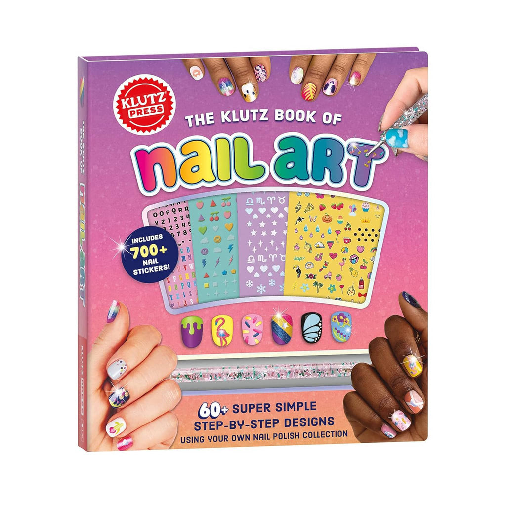 Klutz Book of Nail Art kit in book packaging, front cover.