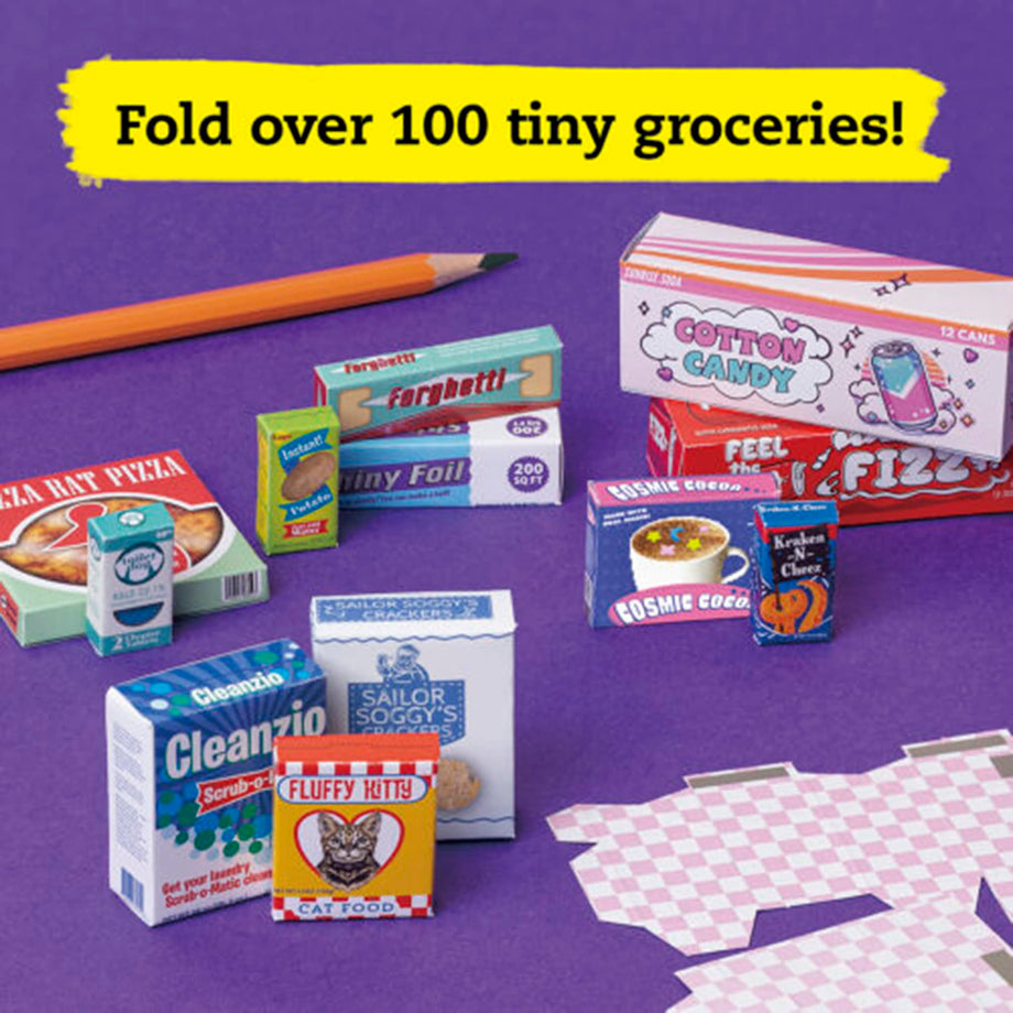 Mini Grocery Store Klutz Creative Corner: Adorable Mini Grocery Store Kit from Klutz