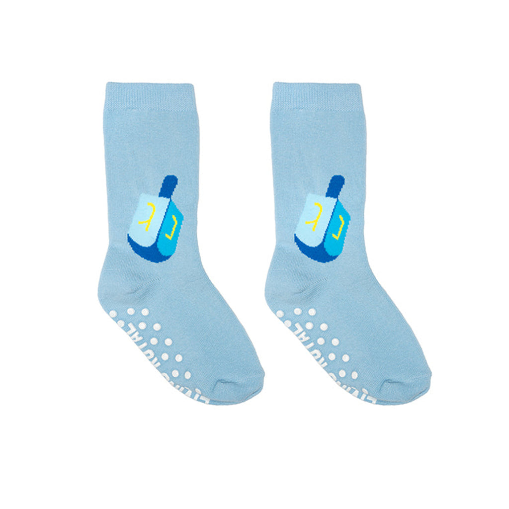 living royal kids dreidel socks