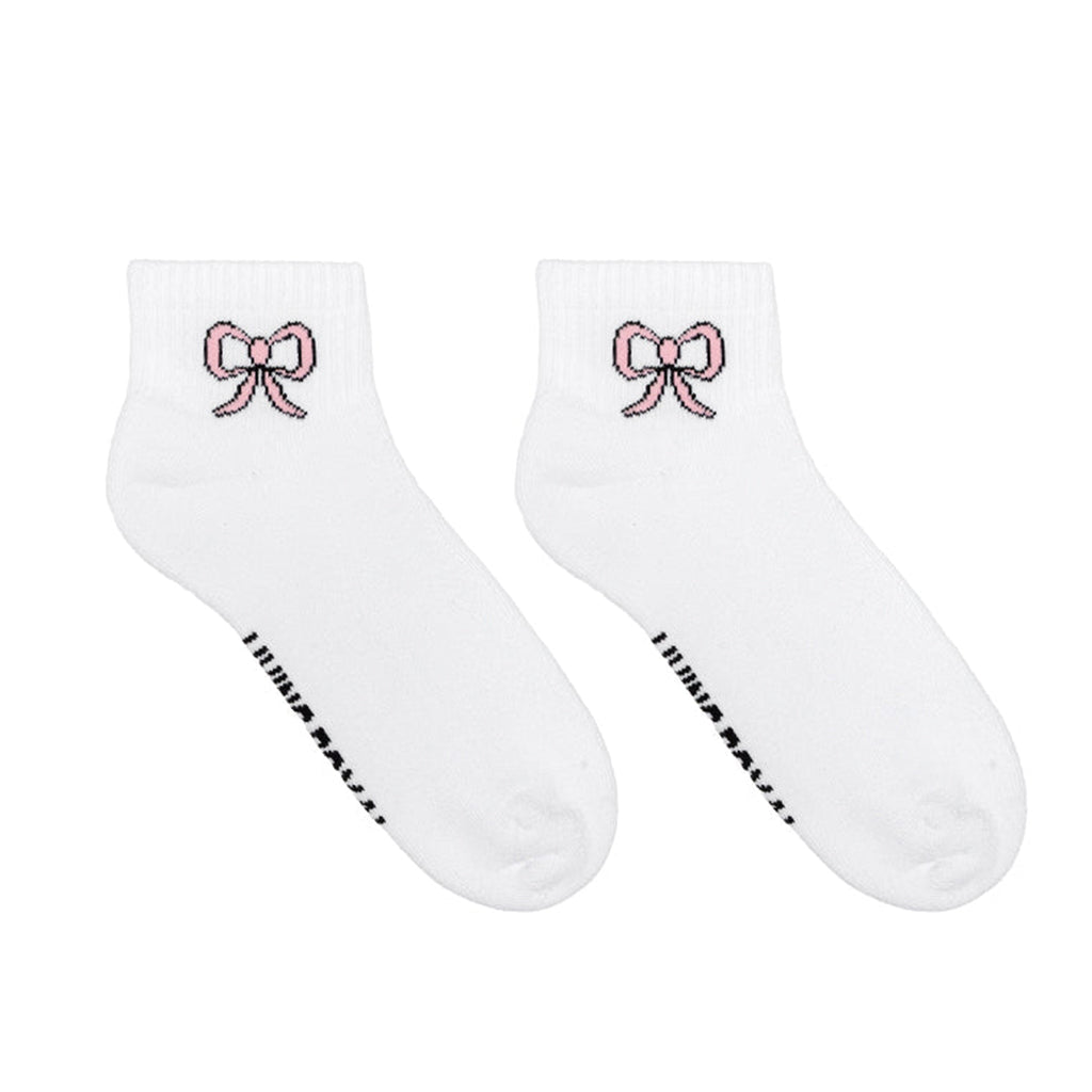 living royal bow classic ankle socks