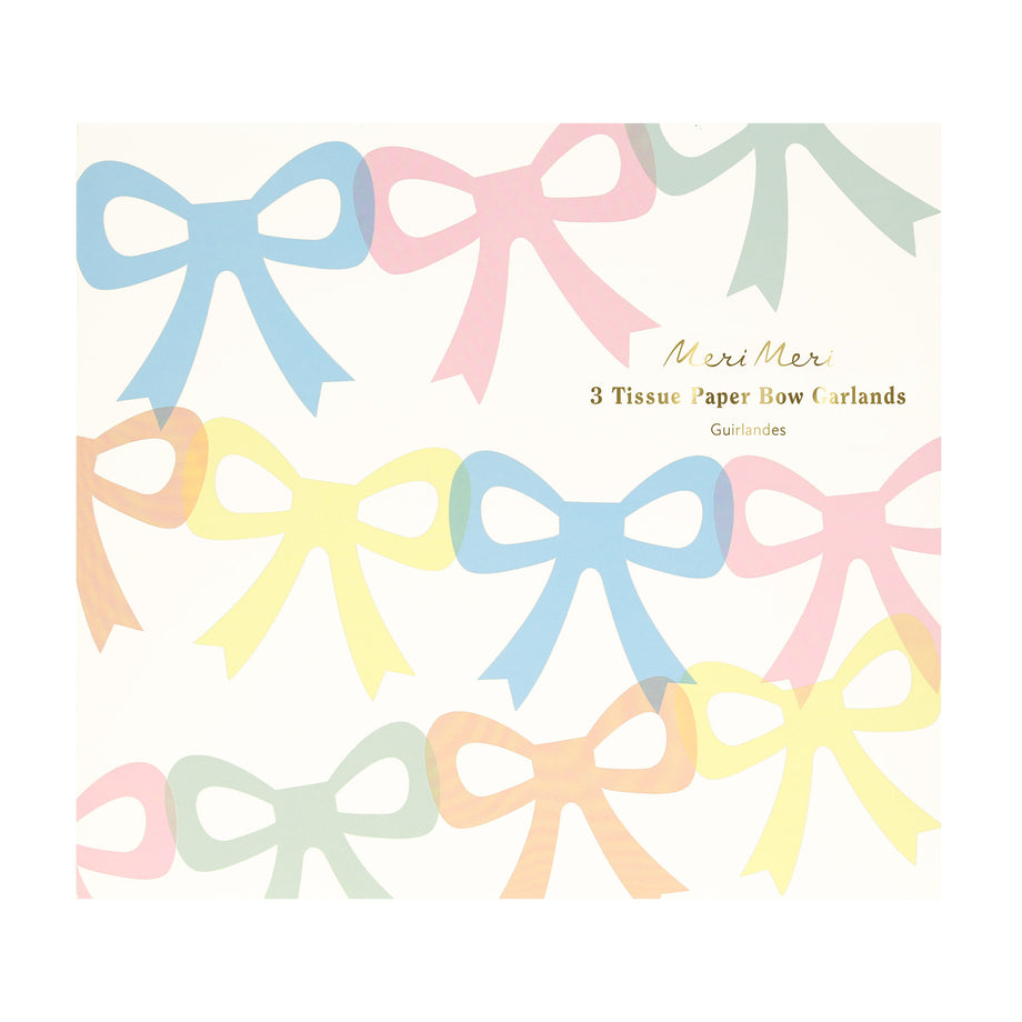 Tissue deals ribbon garland