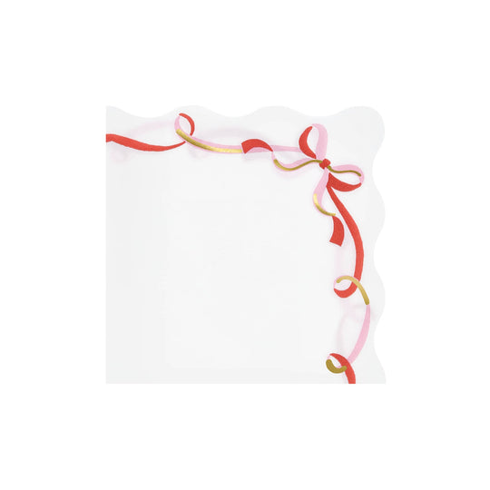Meri Meri Ribbon Bow Napkins - Thumbnail 4