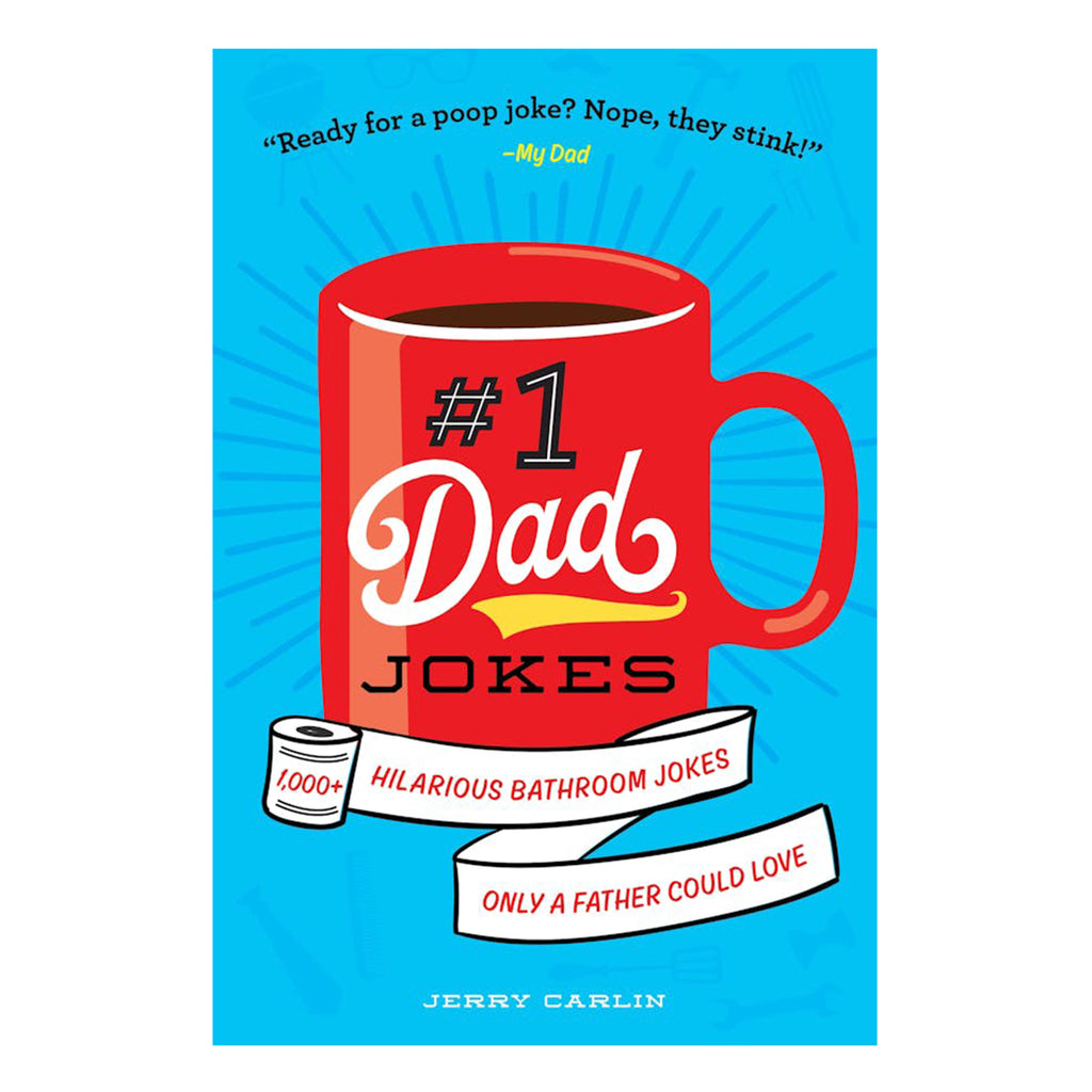 Macmillan #1 Dad Jokes softcover book front cover.