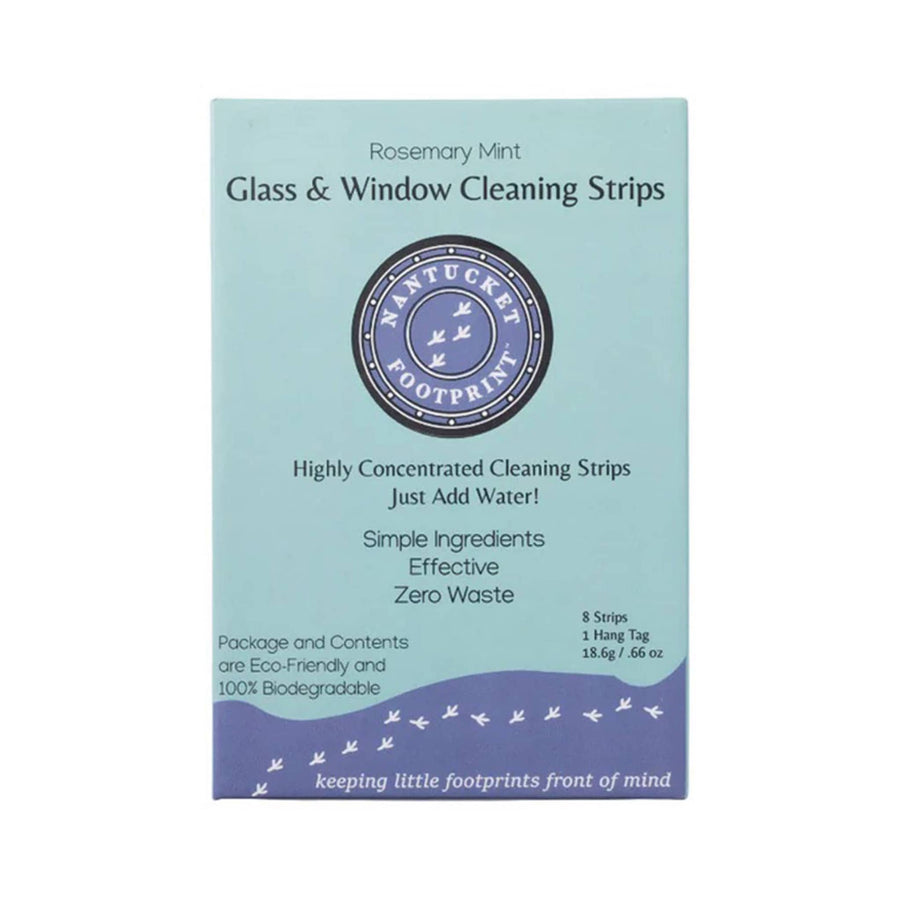 Concentrated Glass and Window Cleaning Strips