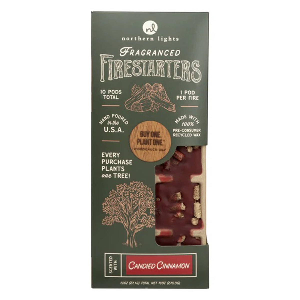 Fragranced Firestarters in Candied Cinnamon Annie's Blue Ribbon