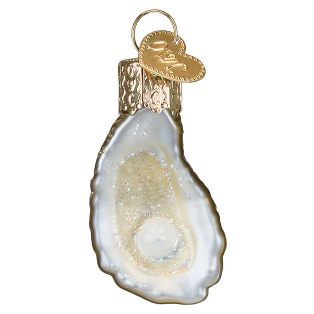 old world christmas mini oyster with pearl ornament