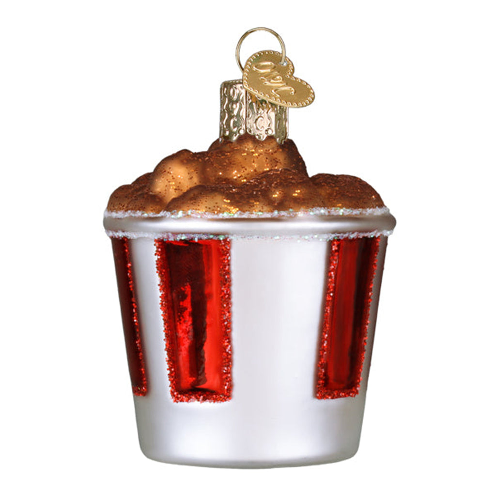 old world christmas kfc bucket of chicken ornament
