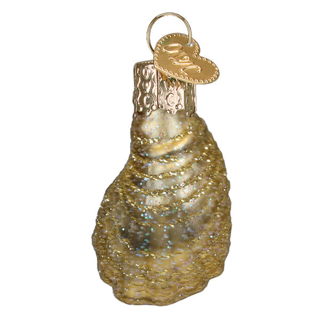 old world christmas mini oyster with pearl ornament