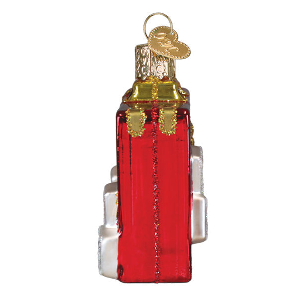 old world christmas rack n roll mahjong ornament
