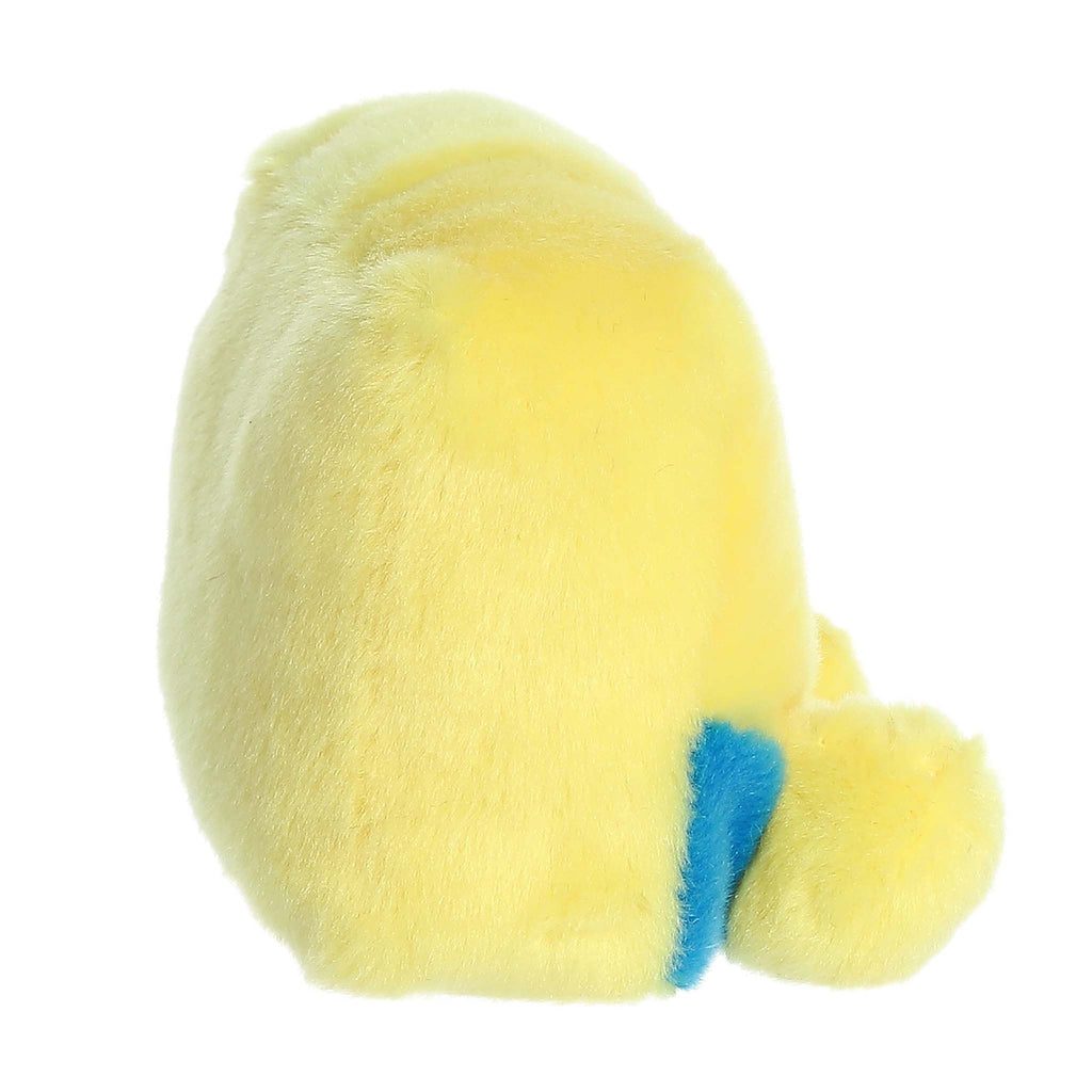 Palm Pals Doodle Crayon Box plush toy, side view.
