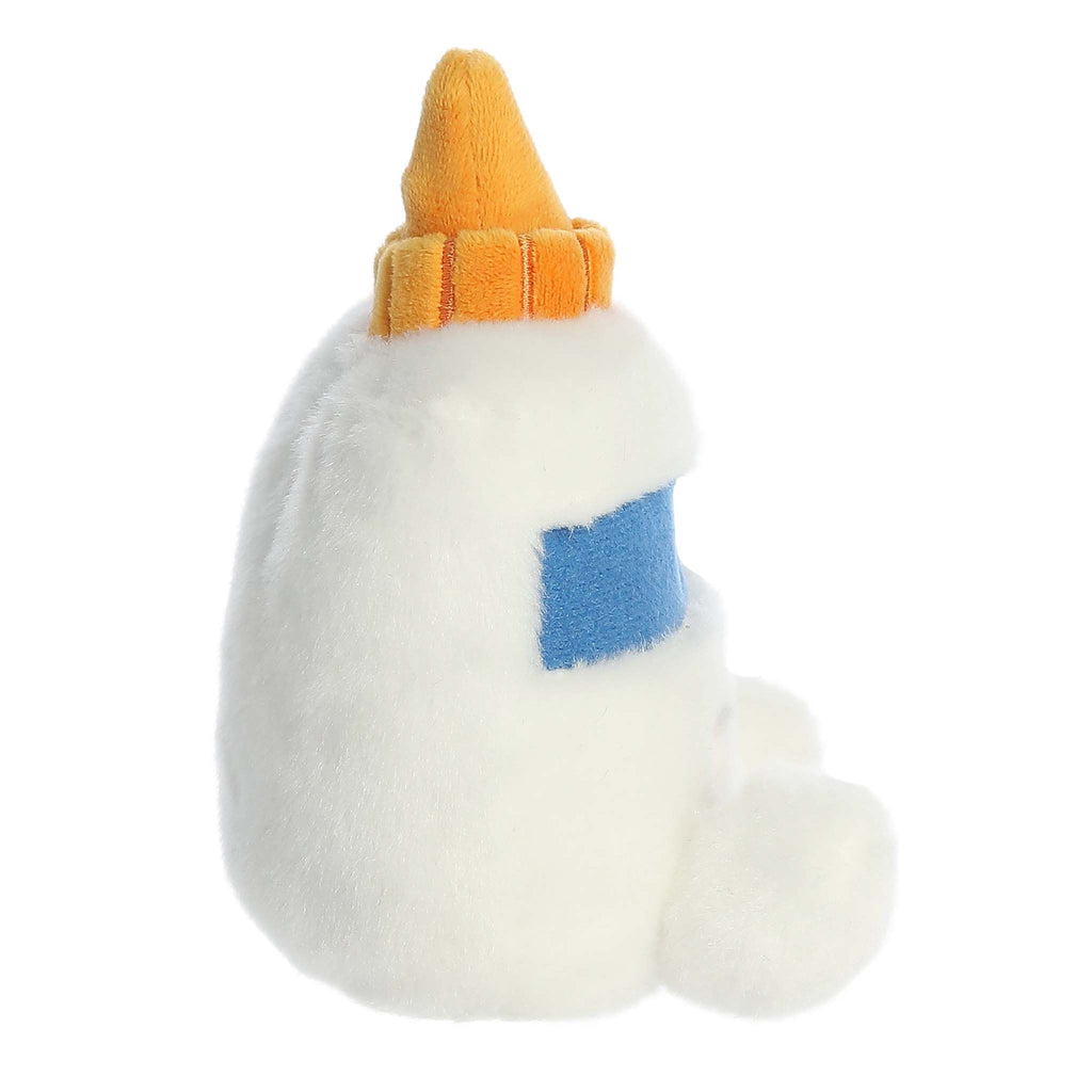 Palm Pals Gooey Glue plush toy, side view.