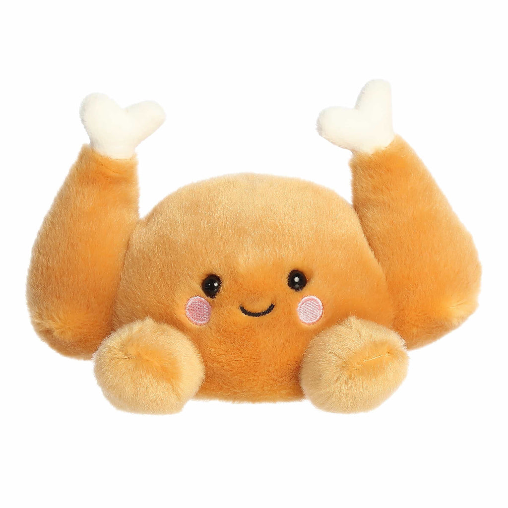 Palm Pals Wishbone Turkey plush toy, front view.