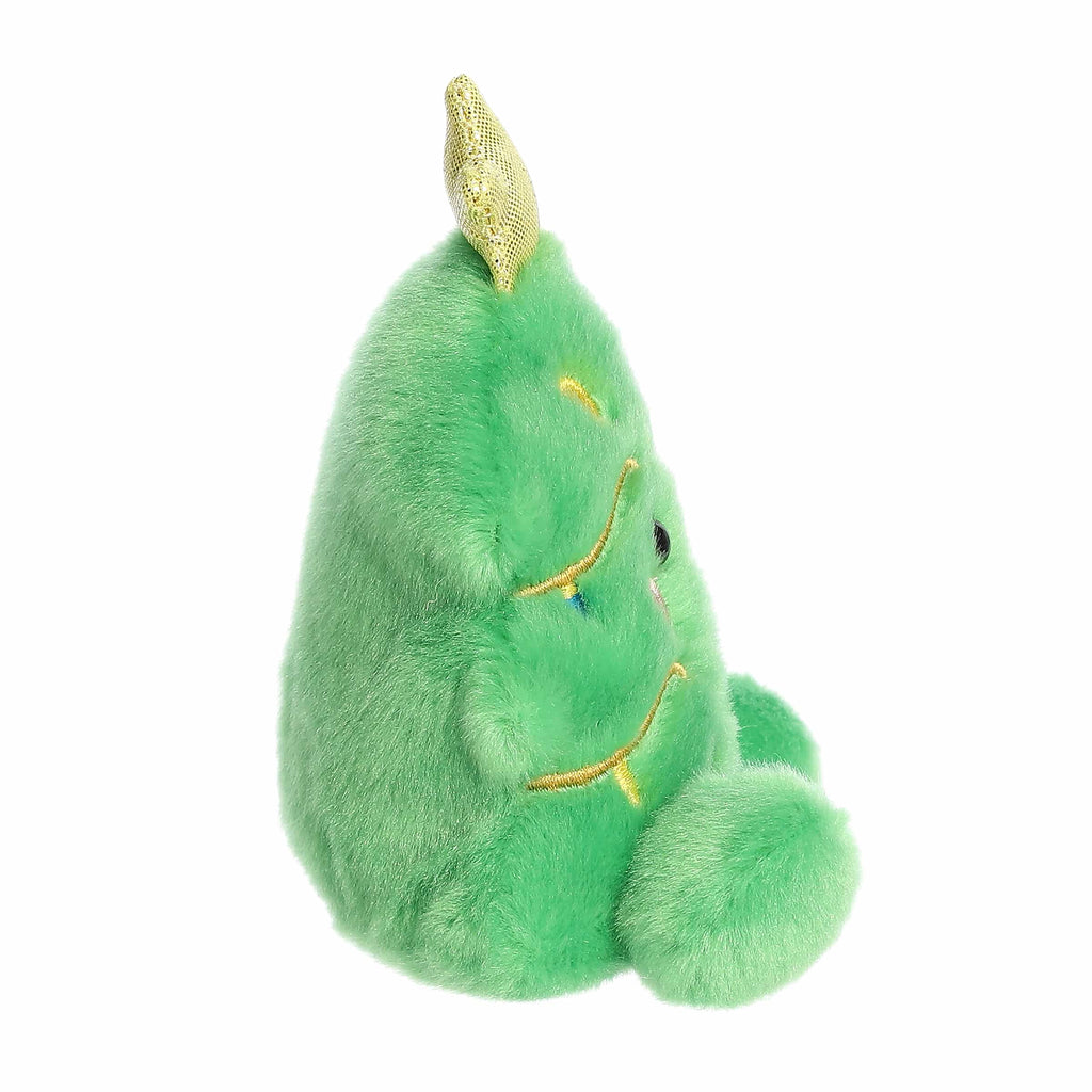 Palm Pals Douglas Christmas Tree plush toy, side view.