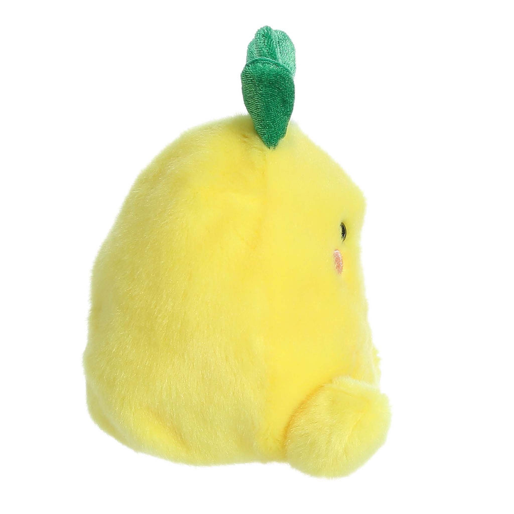 Palm Pals Perky Pineapple plush toy, side view.