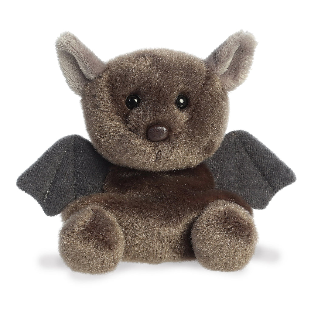 Palm Pals Luna Bat plush toy, front view.