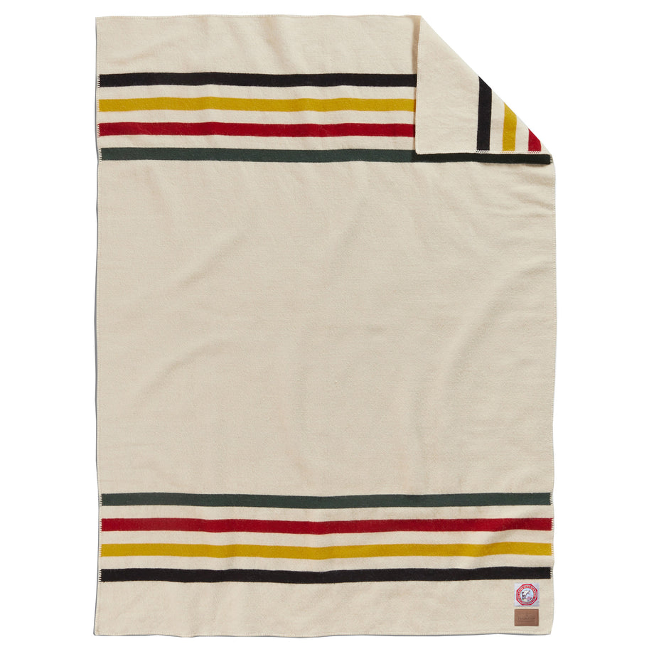 Pendleton Glacier National Park Throw with Carrier in White
