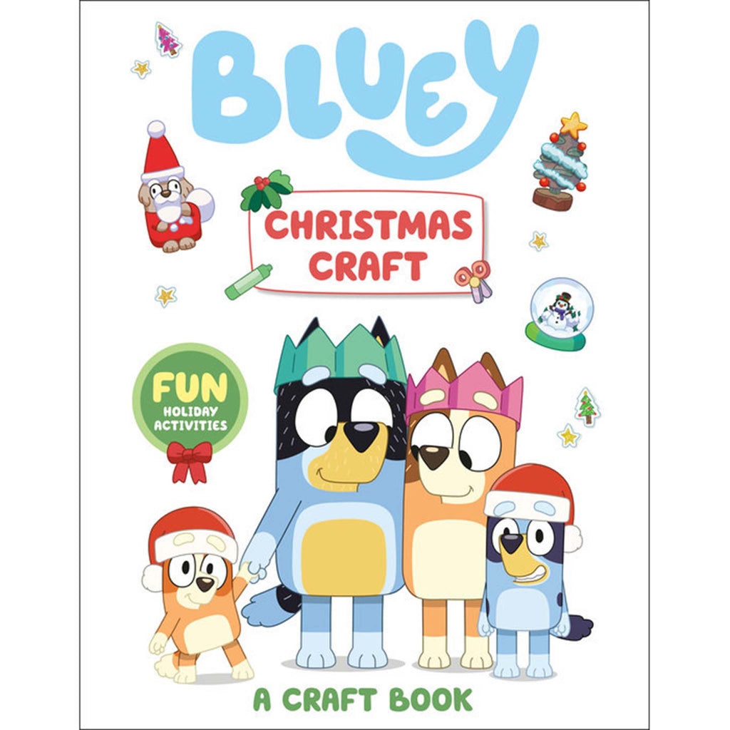 penguin bluey christmas craft