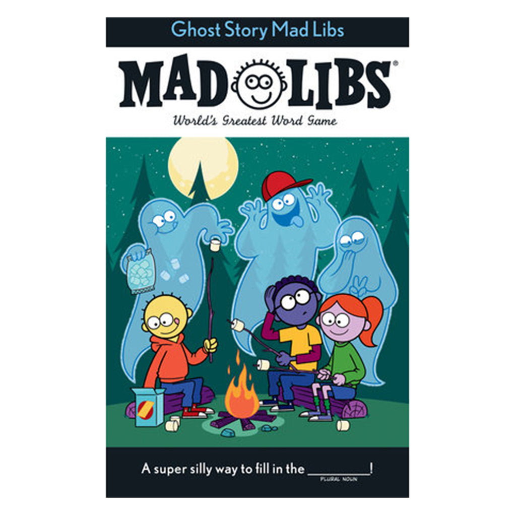 Penguin Random House Ghost Story Mad LIbs word game book front cover.