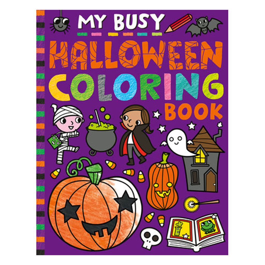 Penguin Random House My Busy Halloween Coloring Book front cover.