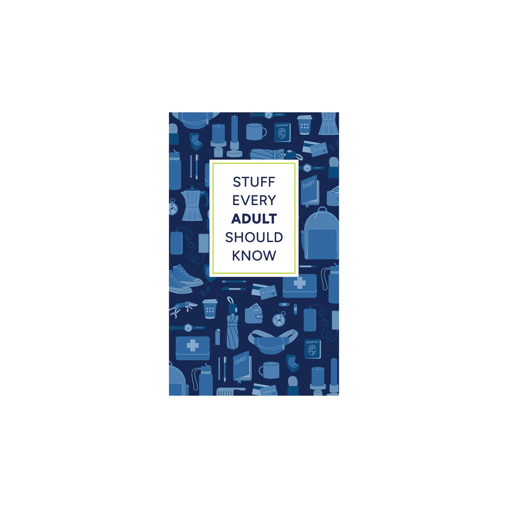Penguin Random House Stuff Every Adult Show Know pocket hardcover book cover.