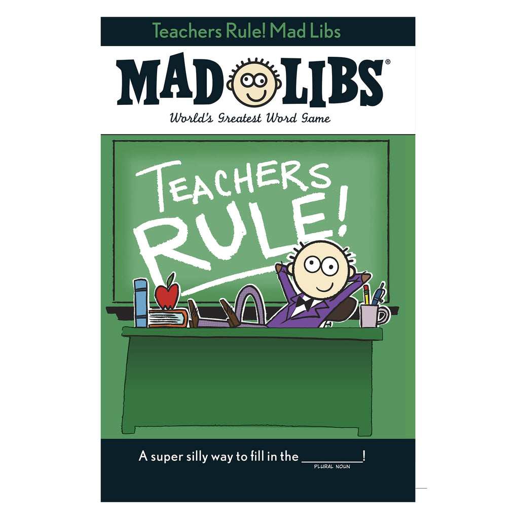 Penguin Random House Teachers Rule! Mad Libs book, front cover.