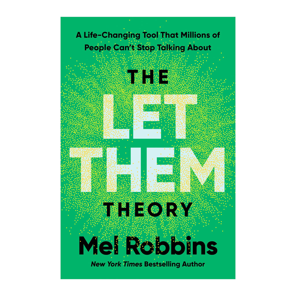 Penguin Ramdom House The Let Them Theory by Mel Robbins, hardcover book, front cover.