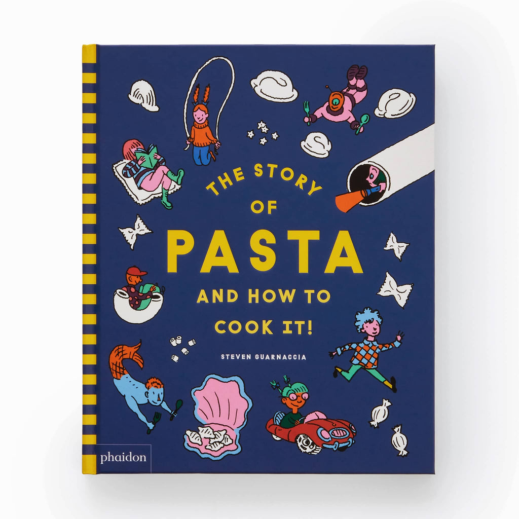 Phaidon The Story of Pasta and How to Cook It! hardcover book, front cover.