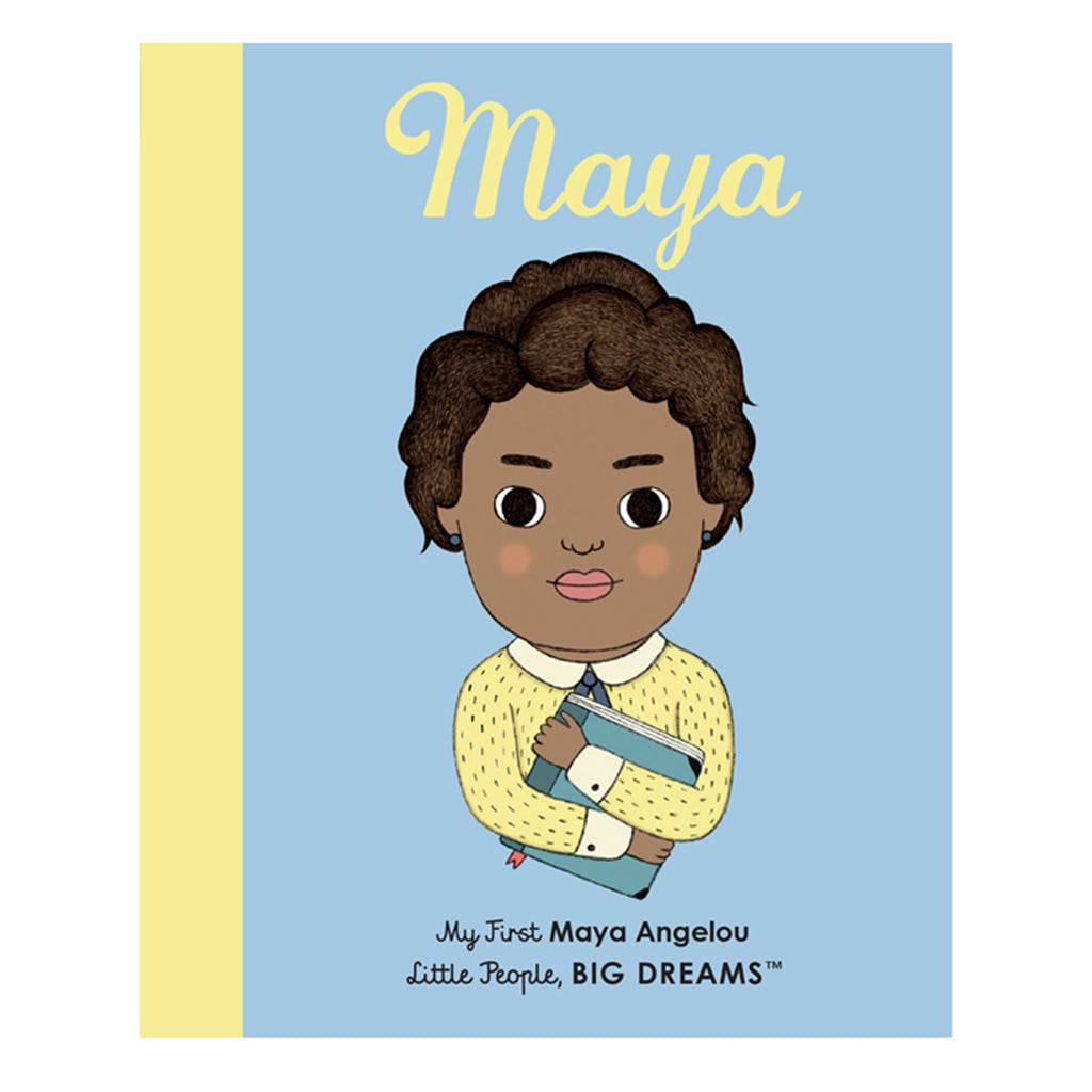 Quarto Little People, Big Dreams, My First Maya Angelou board book front cover.
