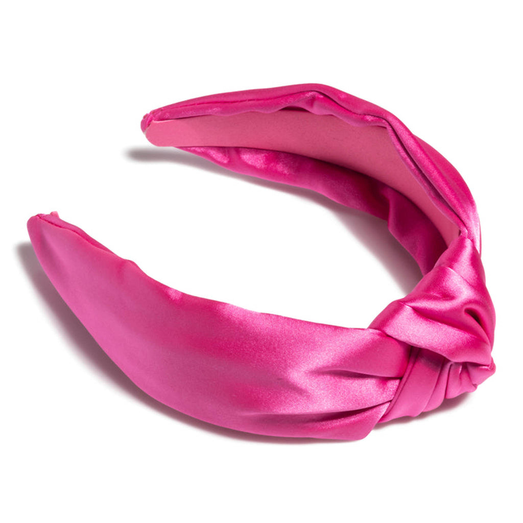 shiraleah satin knotted headband pink