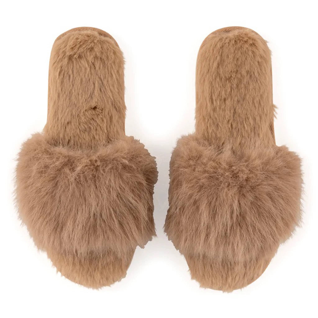 Shiraleah Maude Slippers in camel.