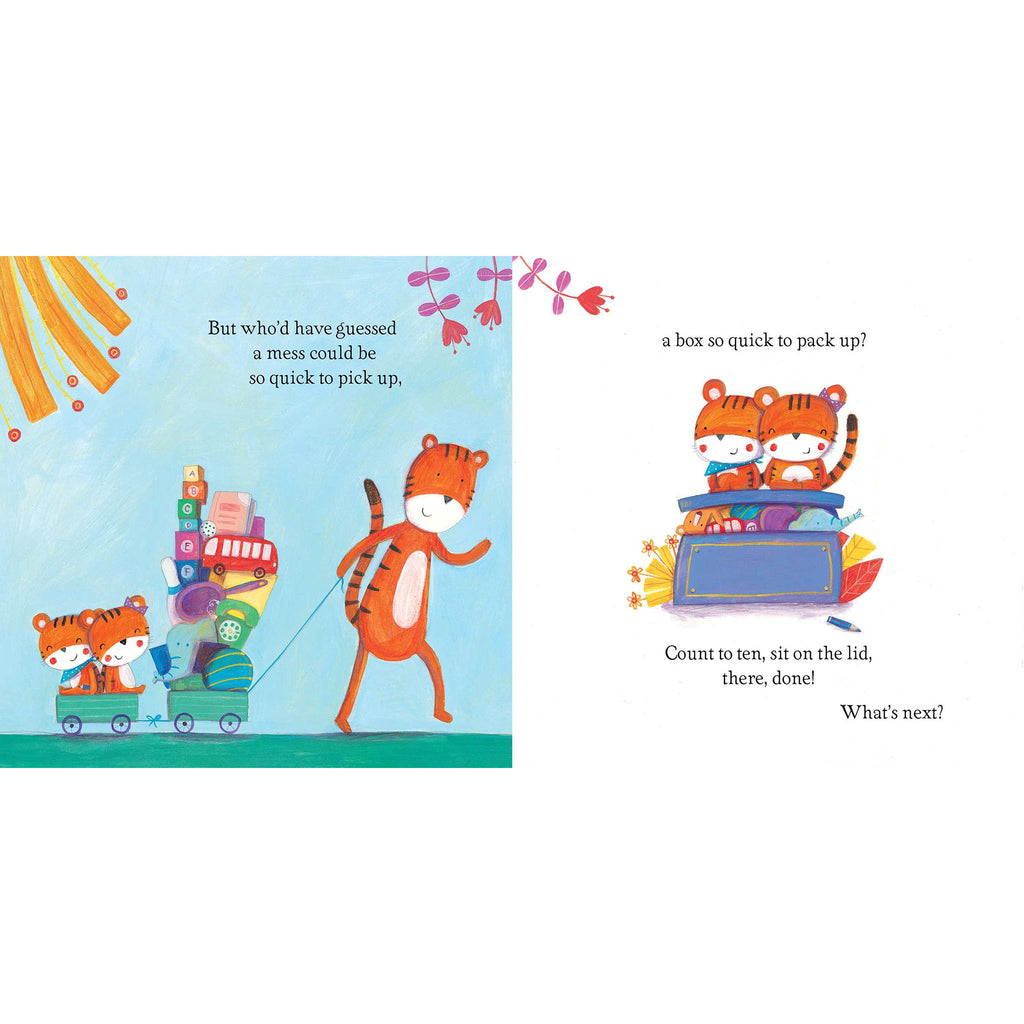 Simon & Schuster I Love Mom illustrated kids book, sample page.