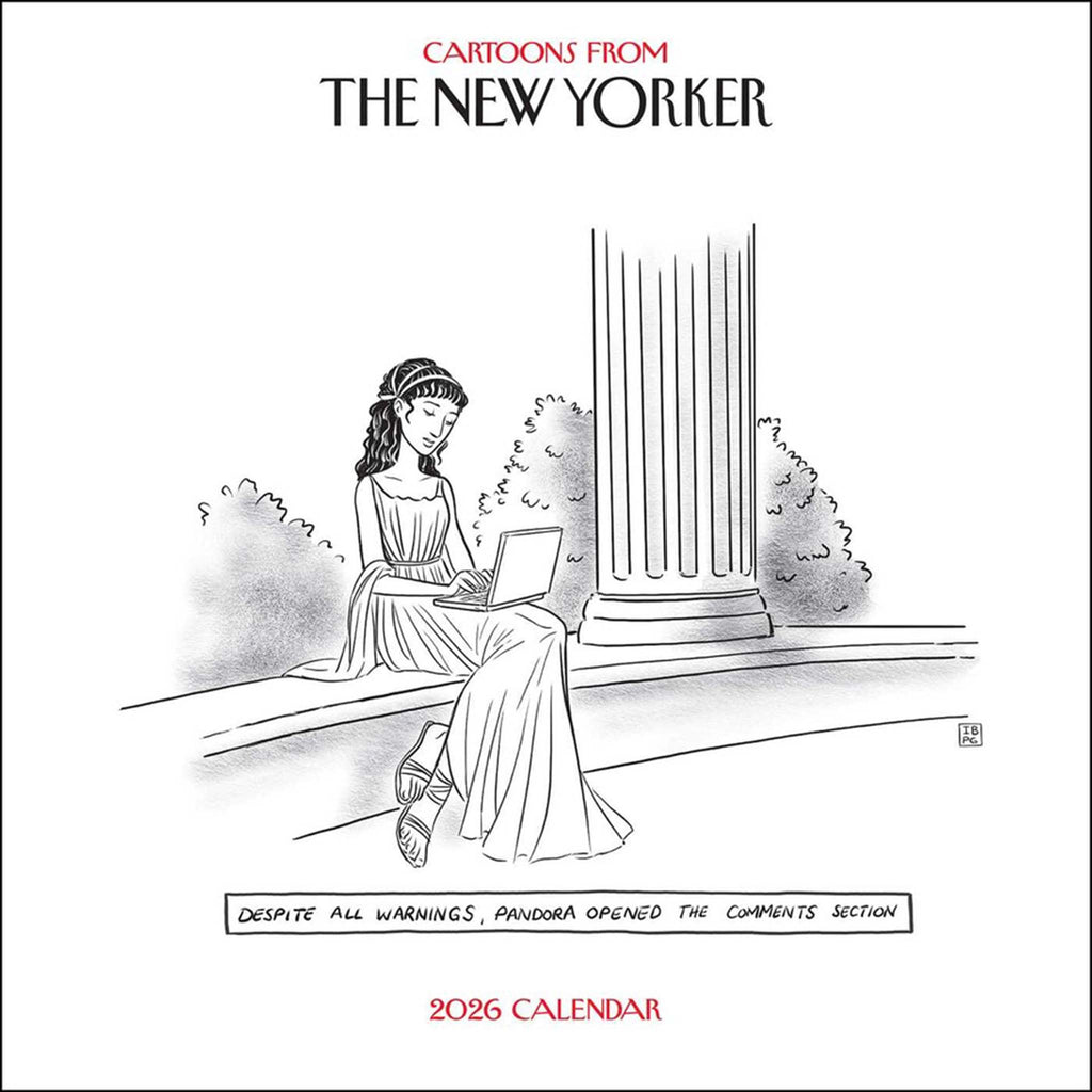 simon schuster cartoons from the new yorker 2026 wall calendar