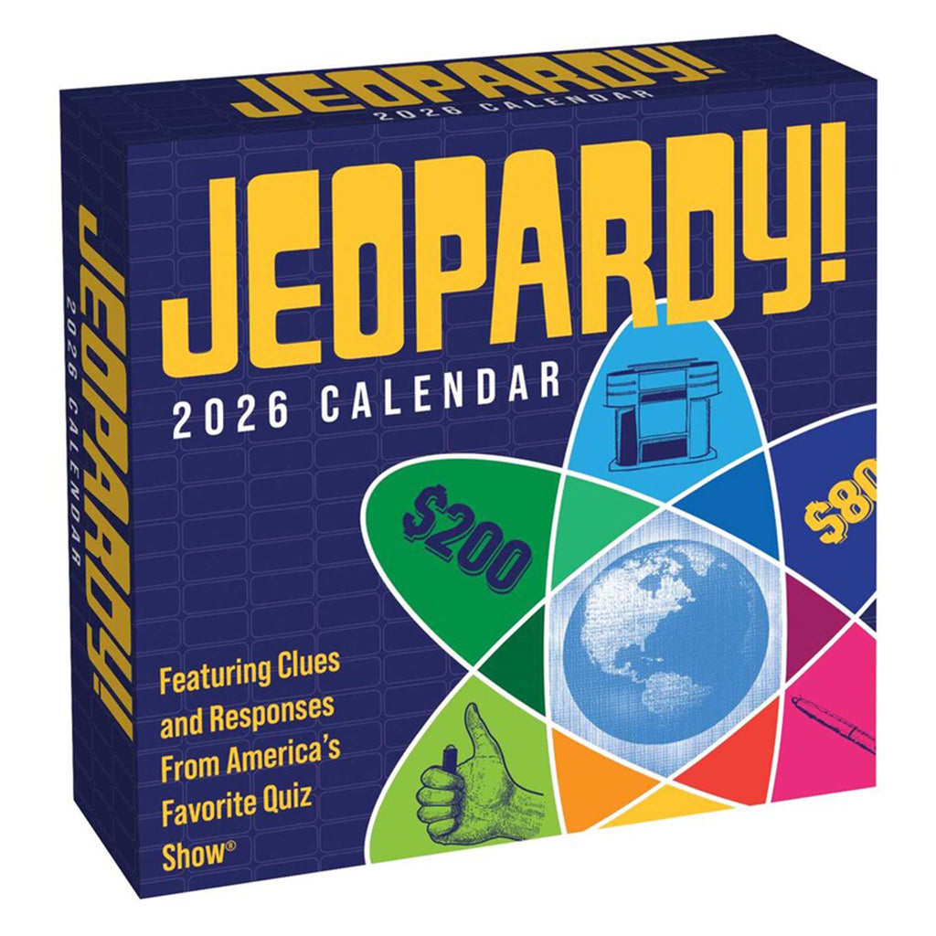 simon schuster jeopardy 2026 day to day calendar