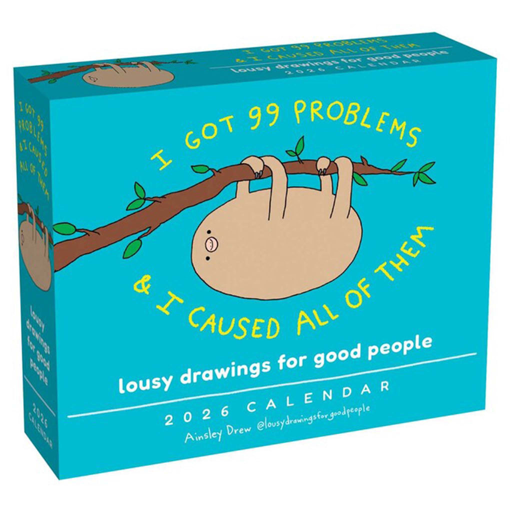 simon schuster lousy drawings for good people 2026 day to day calendar