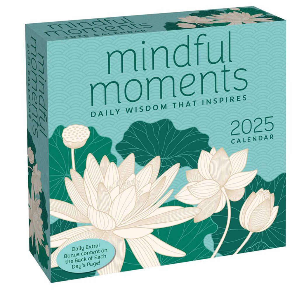 simon schuster mindful moments 2025 day to day calendar