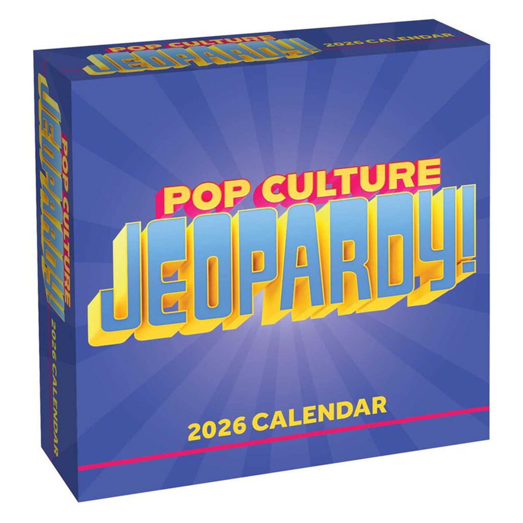 simon schuster pop culture jeopardy 2026 day to day calendar