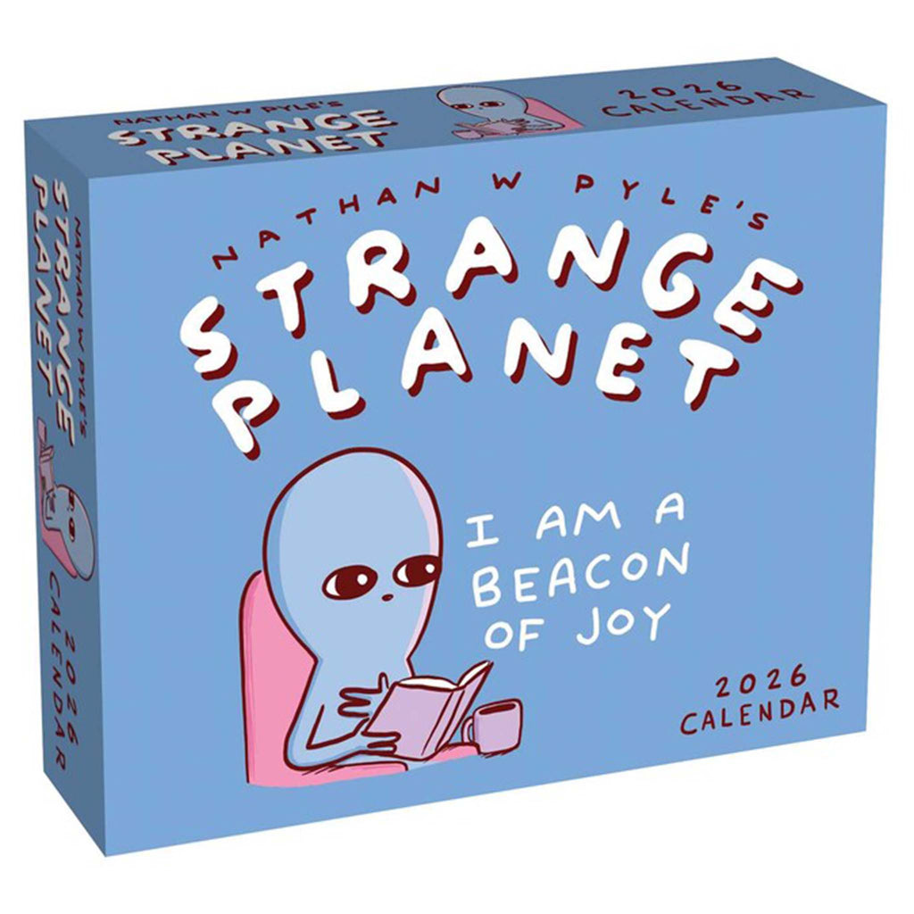 simon schuster strange planet 2026 day to day calendar