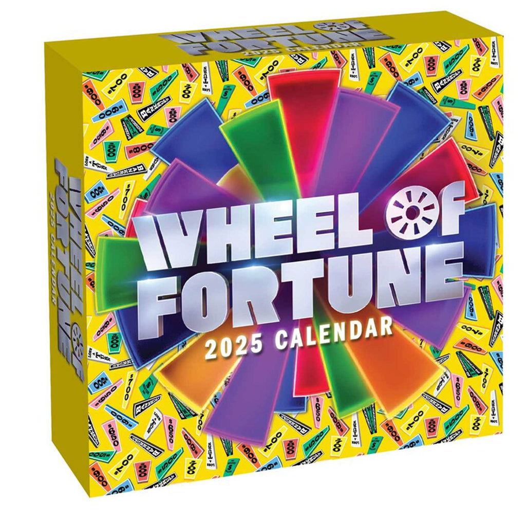 simon schuster wheel of fortune 2025 day to day calendar