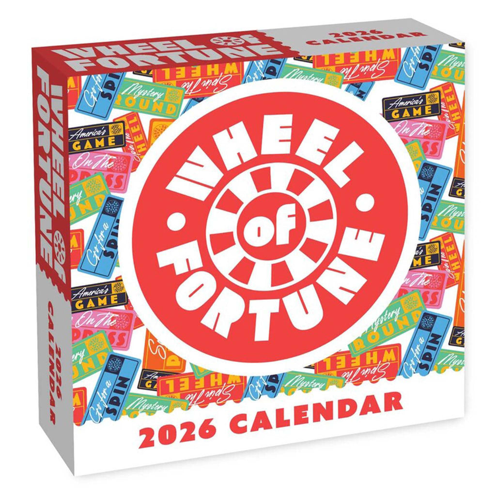 simon schuster wheel of fortune 2026 day to day calendar