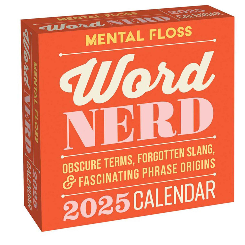 simon schuster word nerd 2025 day to day calendar