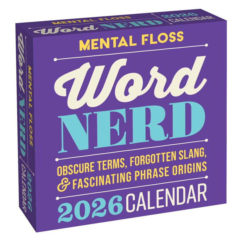simon schuster word nerd 2026 calendar