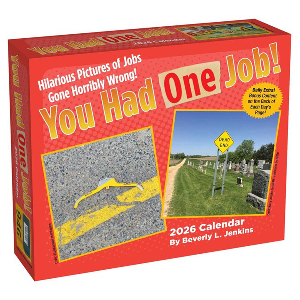 simon schuster you had one job 2026 day to day calendar