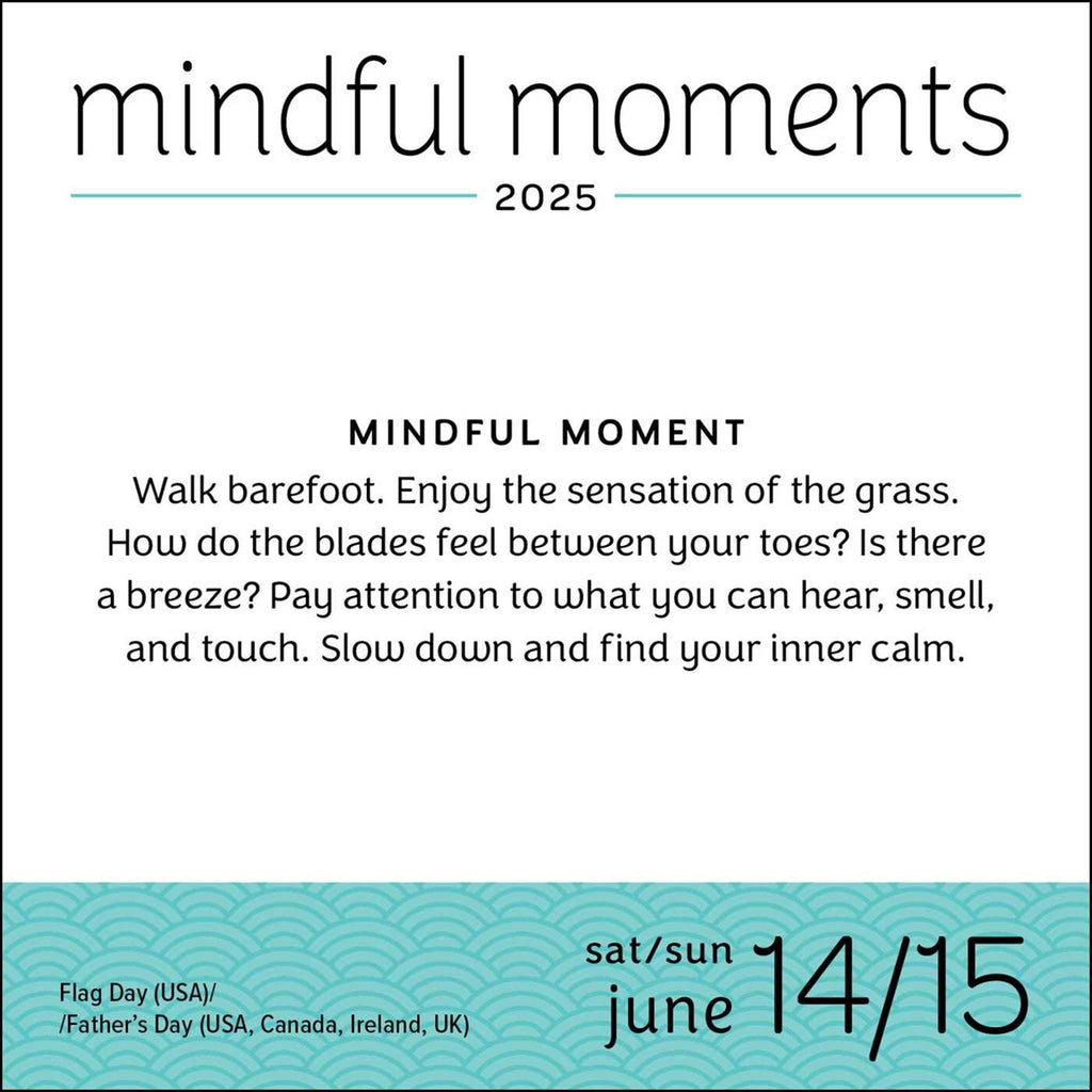 simon schuster mindful moments 2025 day to day calendar