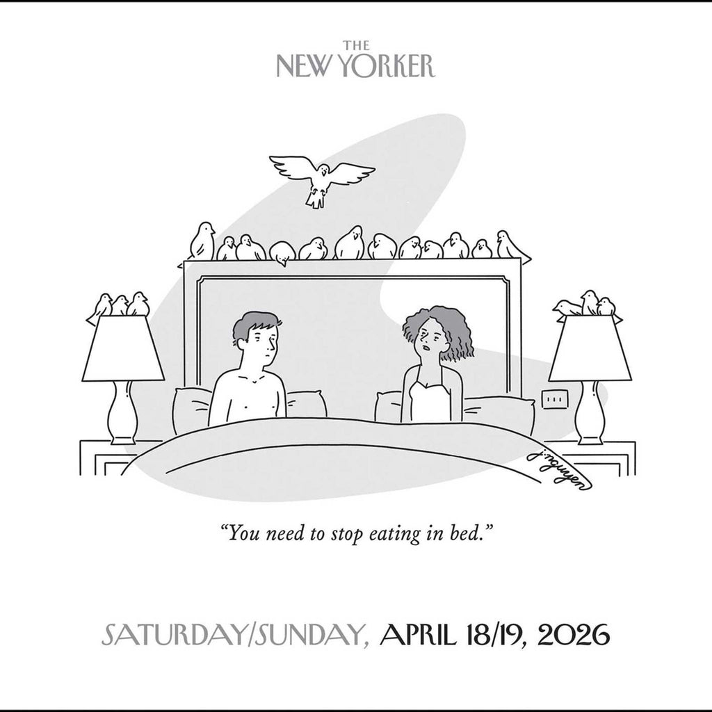 simon schuster cartoons from the new yorker 2026 day to day calendar