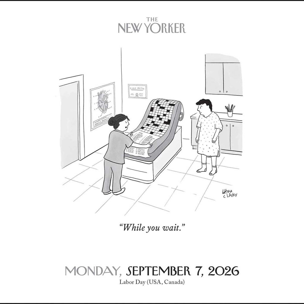 simon schuster cartoons from the new yorker 2026 day to day calendar
