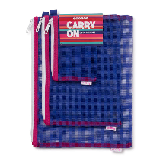 Annie's Blue Ribbon General Store Carry On Mesh Pouches