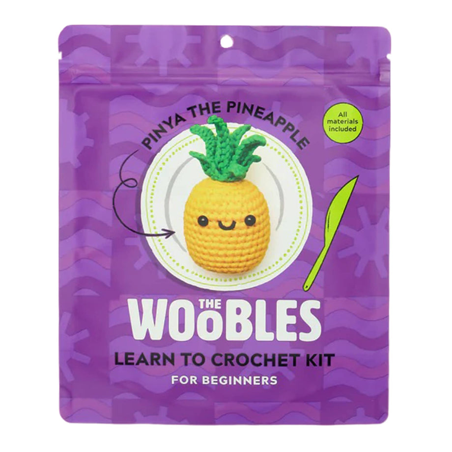 The Woobles Pinya the Pineapple Beginner Crochet Kit – Annie's