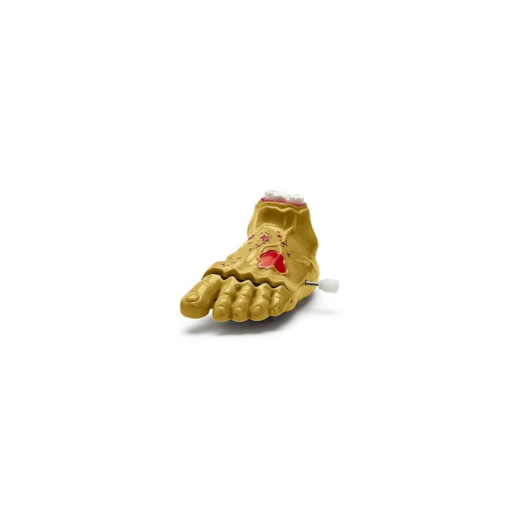 Two's Company Mummy Foot wind-up toy on a white background.