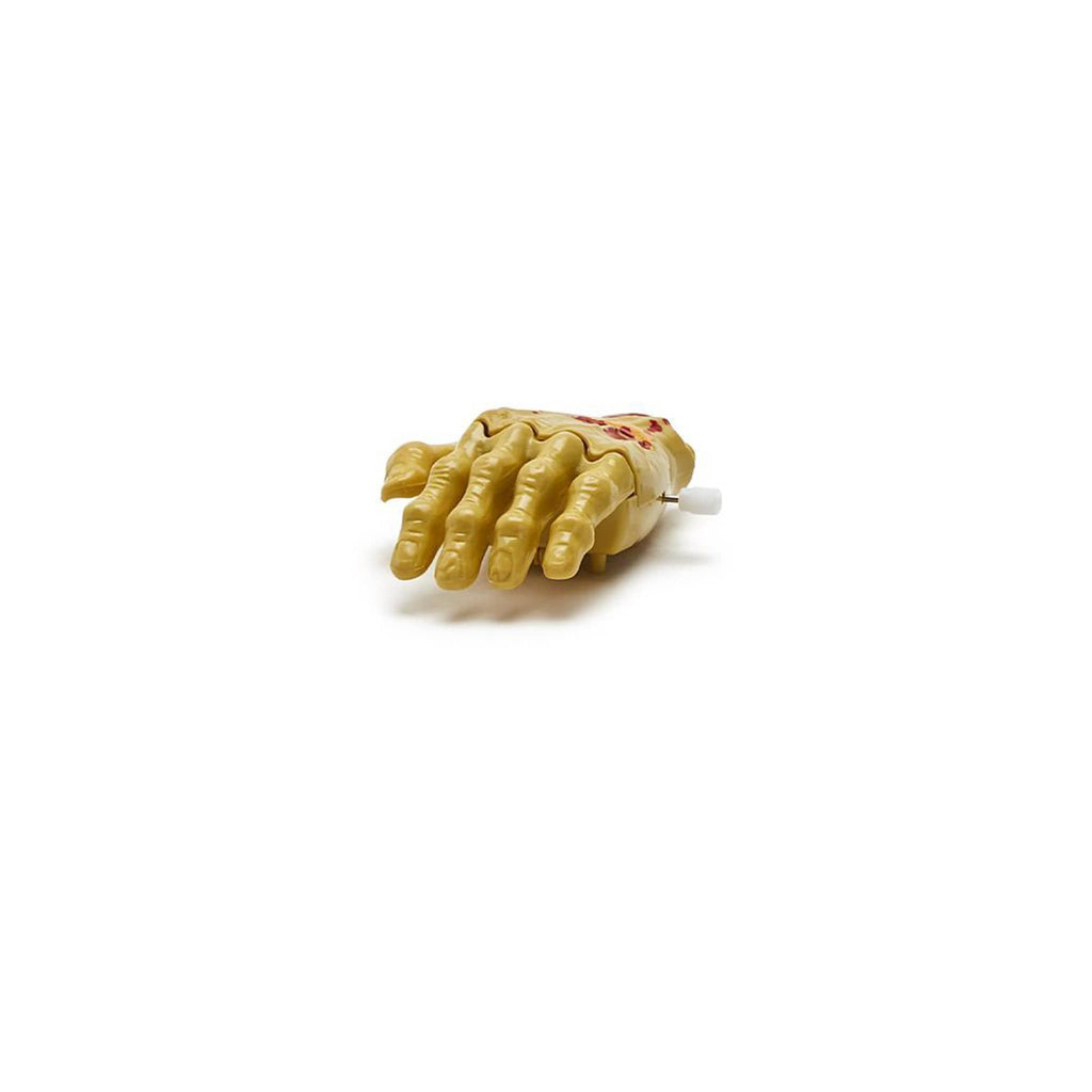 Two's Company Mummy Hand wind-up toy on a white background.