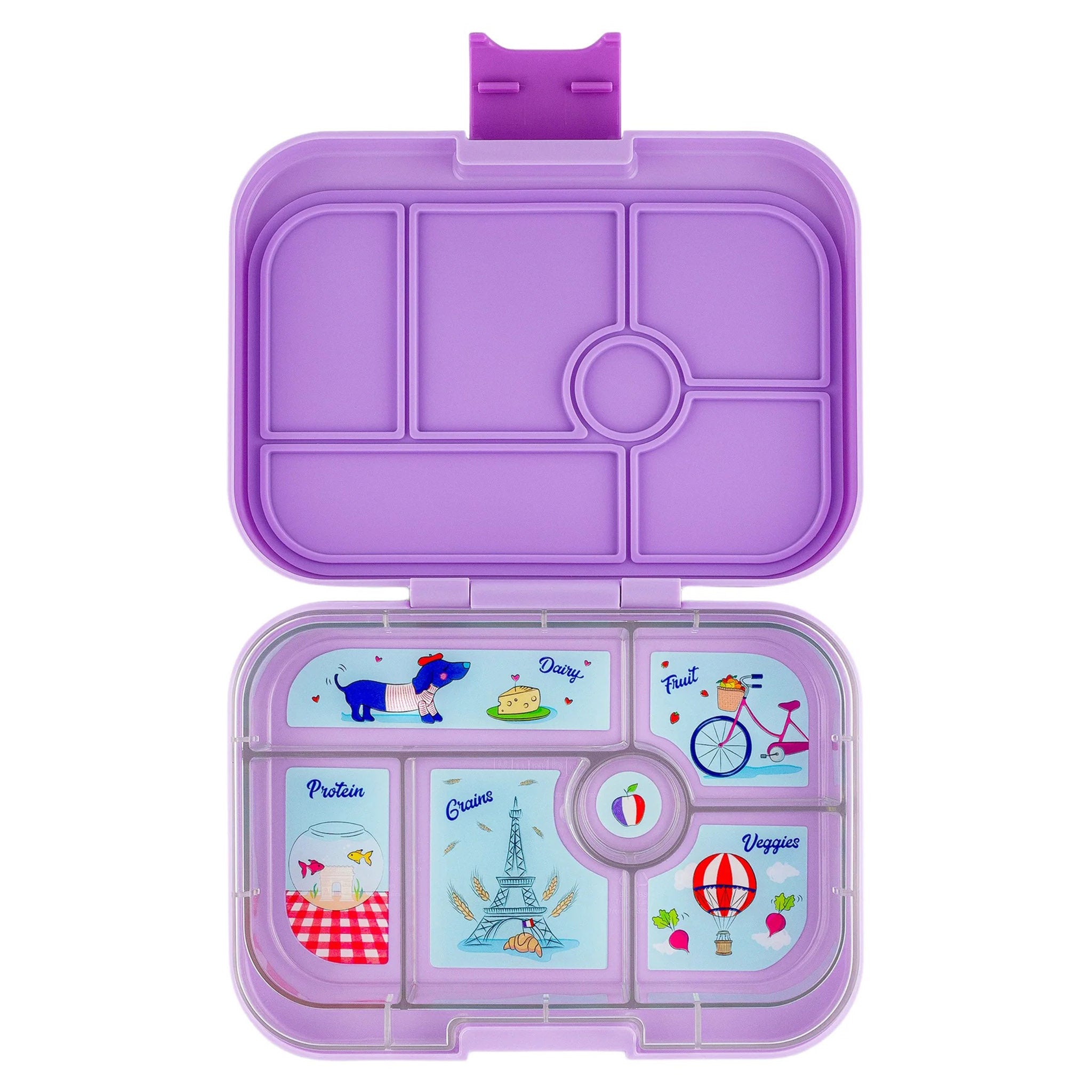 https://blueribbongeneralstore.com/cdn/shop/files/yumbox-LPI202210P-6-compartment-leakproof-kids-bento-box-in-lulu-purple-paris-tray-lid-open.jpg?v=1693687428